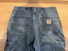 Carhartt FR デニムペインターパンツ ワイド バギー 古着 - メルカリ