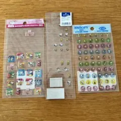 【匿名配送】スヌーピー　シールセット　廃盤品　平成レトロ　レア
