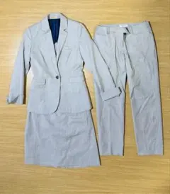 ORIHICA 3ピース　スーツセットアップ　サイズ5 XS ライトグレー