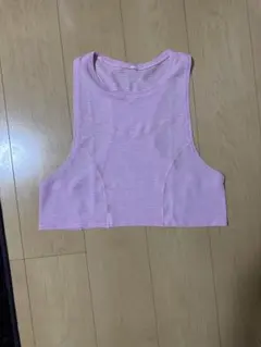 lululemon クロップド タンクトップ ピンクのサムネイル