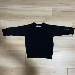 agnès b. ブラック トレーナー　1an