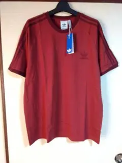 3XL/赤系/新品/アディダスオリジナルス/メンズ 半袖 Tシャツ 4L