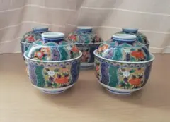 蓋つき煮物椀 茶碗蒸し 5客セット 陶器 - メルカリ