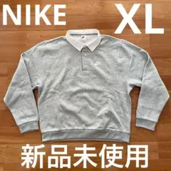 【新品】NIKEクラブ フリース ロングスリーブ スウェット　XL ポロシャツ