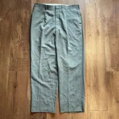 90s Unknown vintage 2タッグセンタープレスグリーンスラックス