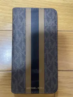 MICHAEL KORS 手帳型スマホケース ストライプデザインのサムネイル