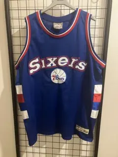 Majestic 76Sixers ユニフォーム バスケ ジャージのサムネイル