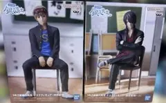 銀魂　銀八先生 デスク　フィギュア　沖田総悟　高杉晋助　プライズ　一番くじ