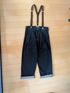 FITH デニム　レディース　02 サスペンダーパンツL