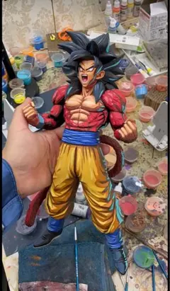 専用　アニメカラー　リペイント　ドラゴンボール　SMSP 超サイヤ人4 孫悟空