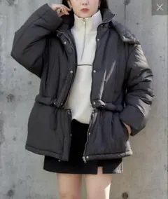 Chico 2way中綿ジャケット ブラック 美品