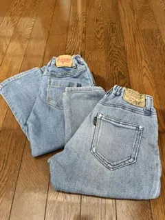 F.O.KIDS BOBSONデニムパンツ ２本セット110cmのサムネイル