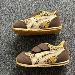 アシックス　Asicsスニーカー　kidsヒョウ柄　13.5cm