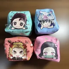 鬼滅の刃 ミニポーチ 炭治郎 煉獄さん 禰豆子 伊之助