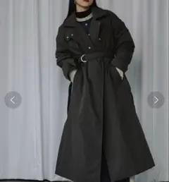 Ezick】Midi trench coat メタルボタンミディトレンチコート - メルカリ