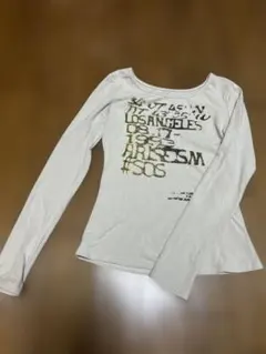 Y2K プリント 長袖Tシャツ