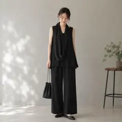 2026SS 新品 プラージュ dull satin scarf set タンクのサムネイル
