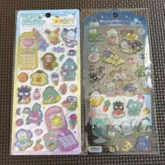 平成はっぴーフォンサンリオキャラクター　はぴだんぶい ドロップジェリーシール