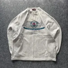 90s vintage McGREGOR トレーナー　刺繍ロゴ　アメカジ　グレー