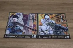 4月限定価格 ゴールデンカムイ ステッカー 2枚セット