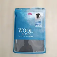 【新品】TOPVALU ウールブレンド 半袖VネックTシャツ M