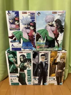 一番くじ　ハンターハンター　フィギュア　5体セット