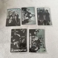 LE SSERAFIM CRAZYウエハース　Nコンプセット5枚