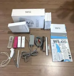 任天堂 Wii ＆ゲームソフト5本セット