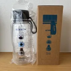 パペットスンスン スタウトエア 550ml クリアボトル 水筒 フォト
