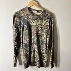 ビンテージ　90's リアルツリーカモ　ロンT カットソー