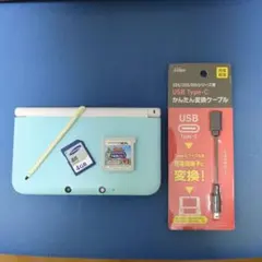 ニンテンドー3DS LL 「ミント×ホワイト（MINT×WHITE）」