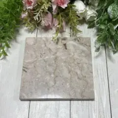 68.ベージュの大理石　ペルラートシチリア　アクセサリープレートなどに