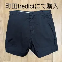 【ヴィンテージ古着】トレディーチ購入コットンショートパンツ黒