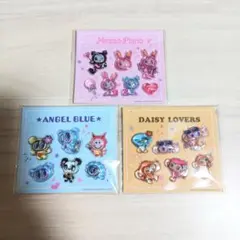 セブンイレブン　ナルミヤキャラクターズ　オリジナルぷっくりシール　3枚セット