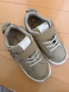 イフミー18.5 ベージュ スニーカー