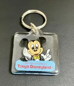 レトロ 東京ディズニーランド ミッキー アクリルキーホルダー