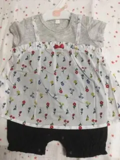 ロンパース　重ね着風　おしゃれ　可愛い　70 新品　80もあります