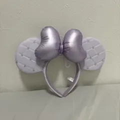 ディズニー キルティングカチューシャ ラベンダーカラー