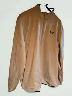Under Armour ハーフジップ メンズウェア アイボリー XL ゴルフ