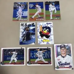 東京ヤクルトスワローズ　プロ野球チップス　toppsカードセット