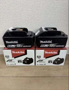 [새제품] 마키타 마키타 18V BL1860B 6.0 Ah 2개