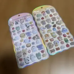 コットンパフィーシール　アニマル