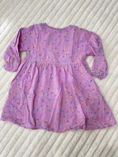 BREEZE 花柄ピンクワンピース 120サイズ