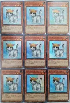 遊戯王 レスキューキャット スーパーレア 9枚