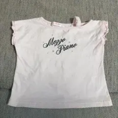 Mezzo Piano ピンク Tシャツ 110