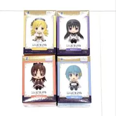 魔法少女まどか☆マギカ ぺたっとおすわりフィギュアセット　4種