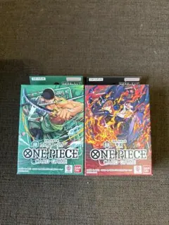 ONE PIECE カードゲーム スタートデッキ ルフィ ゾロ 2種セット - メルカリ