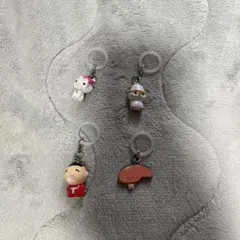 サンリオ　めじるしキーホルダー　 アクセサリー チャーミーキテ他3種