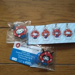 ミャクミャクなりきりアクリルチャーム