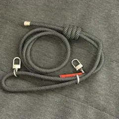 8.0mm Rope Black Polka Dot